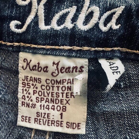 Kaba Distressed Jean Shorts - Women’s Juniors Size 1 ⭐👖 - Picture 4 of 4